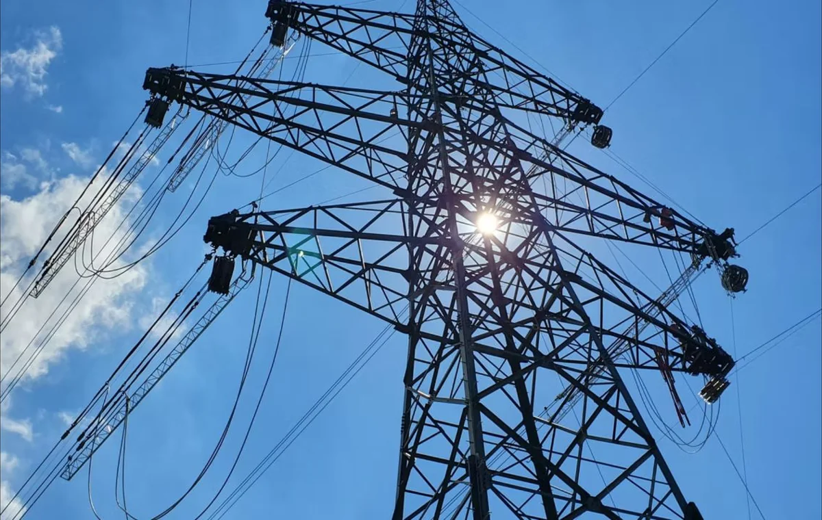 110 kV overhead line in with bocad Tower, Upper Austria — Bocad reference project