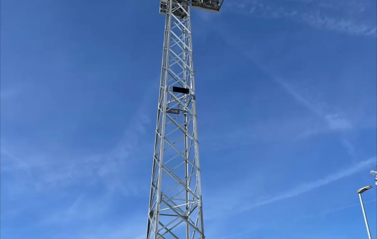 Advertising Mast – Autohof Schkeuditz, Schkeuditz — Bocad reference project