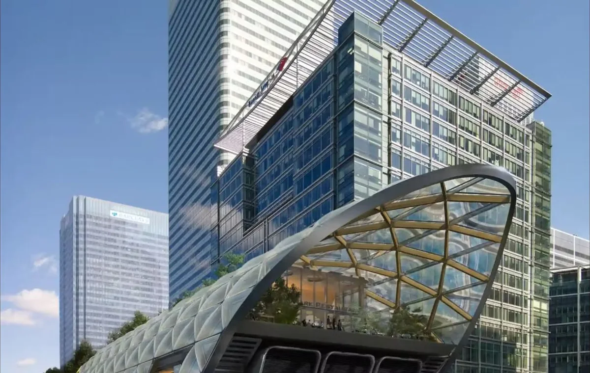 Crossrail Station Canary Wharf, London — Bocad reference project