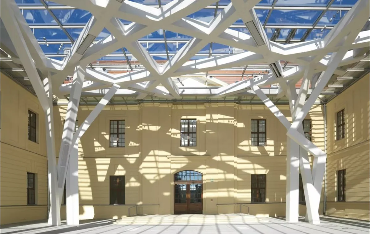 Jewish Museum Berlin - Glass Courtyard, Berlin — Bocad reference project
