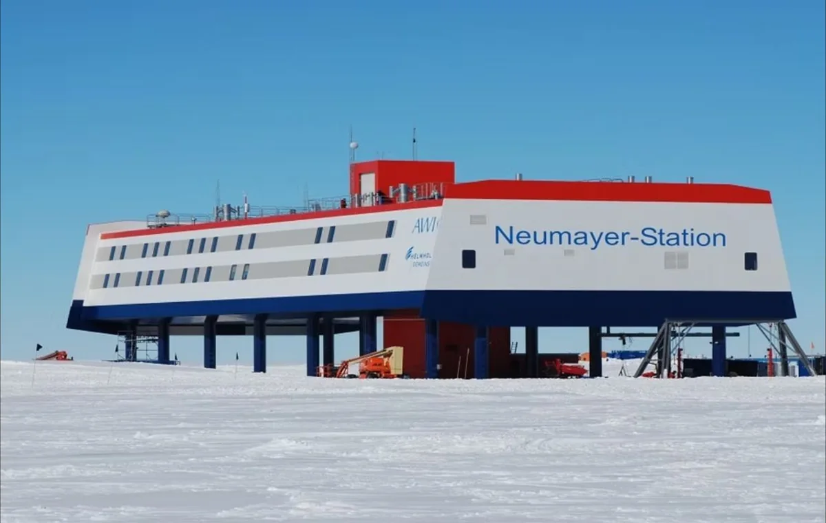 Neumayer III Polar Research Centre, Antarctica — Bocad reference project