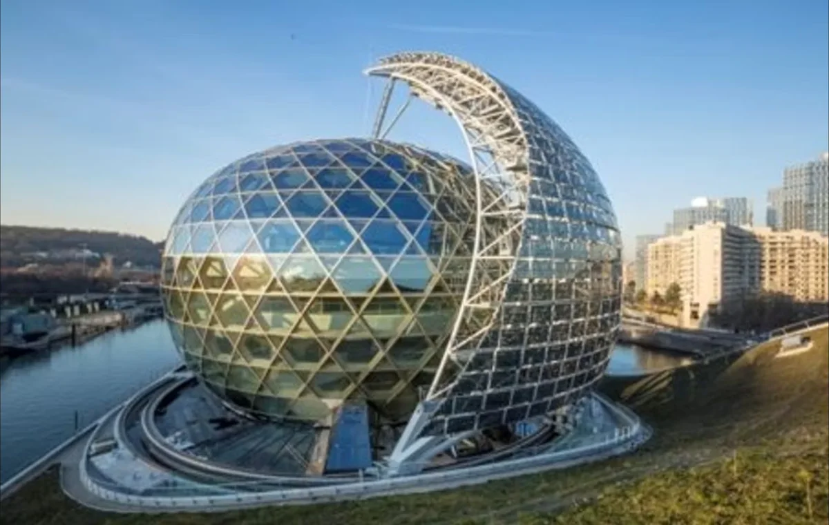 Photovoltaic sails of the Cité Musicale, Île Seguin (Paris) — Bocad reference project