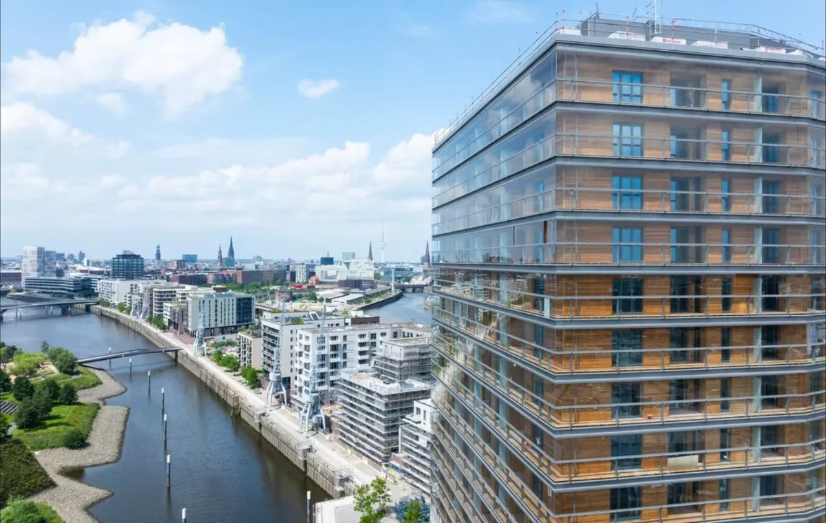 Roots Hamburg - Timber hybrid high-rise, Hamburg — Bocad reference project