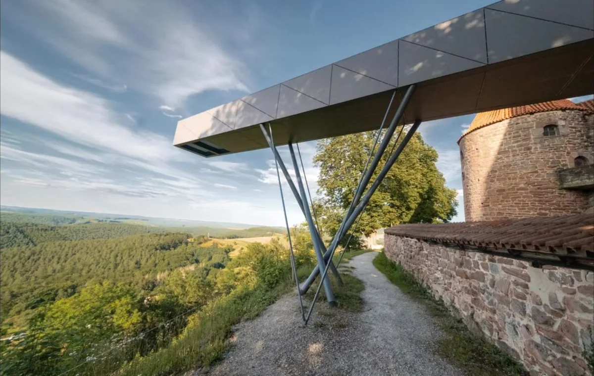 Skywalk Leuchtenburg, Leuchtenburg — Bocad reference project